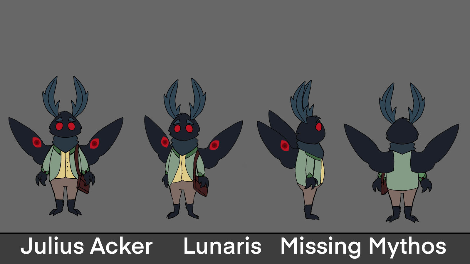 Missing Mythos Turnaround: Lunaris created for a SCAD class