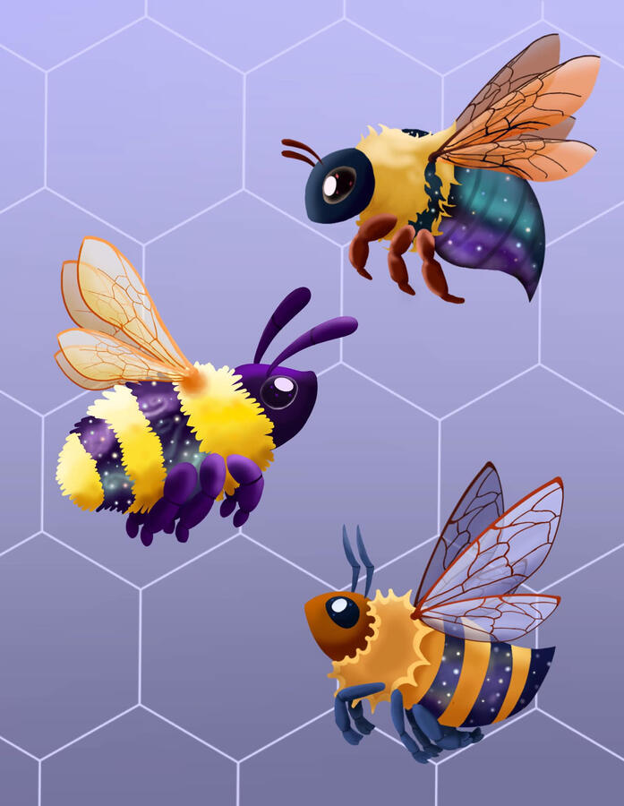 Space bees Space bees